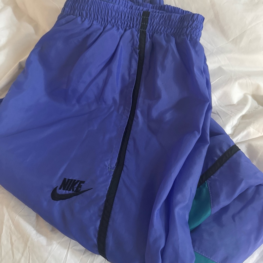 Nike Blue Joggers with Teal Accents - Picture 8 of 8